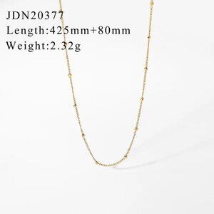 Stainless Steel Titanium Steel Plating Necklace